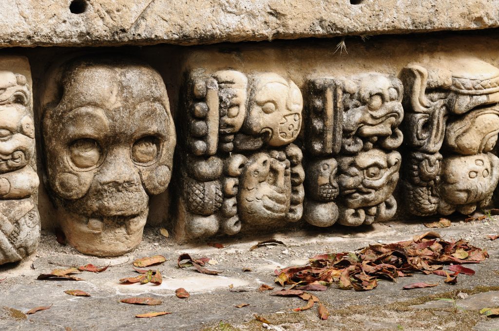 calaveras aztecas imagenes