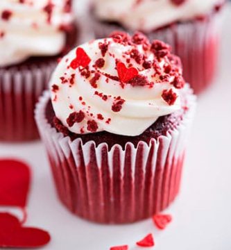 receta cupcakes de red velvet