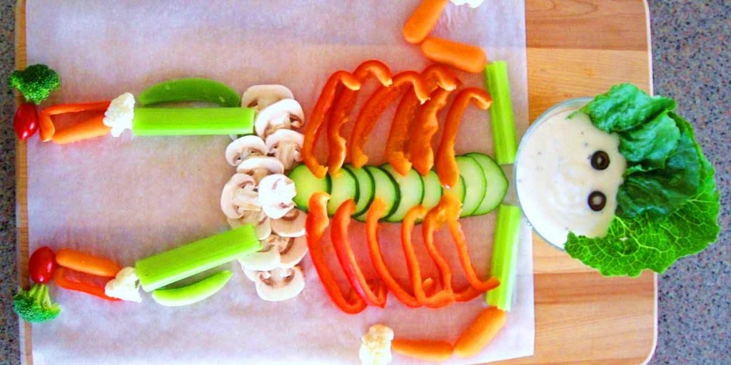 receta esqueleto de verduras