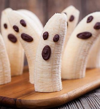 receta bananas fantasmales