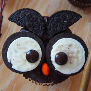 receta cupcakes de halloween con oreo