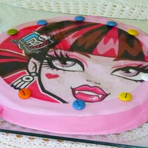 receta de tarta Monster High