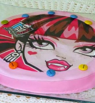 receta de tarta Monster High