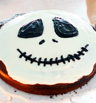 receta tarta jack skellington